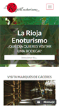 Mobile Screenshot of lariojaenoturismo.com